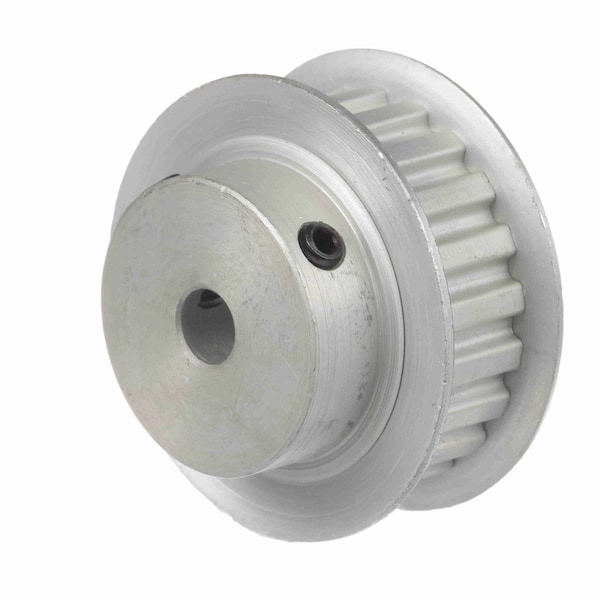 Aluminum Rough Bore Gearbelt Pulley - 21XLB037;BRO